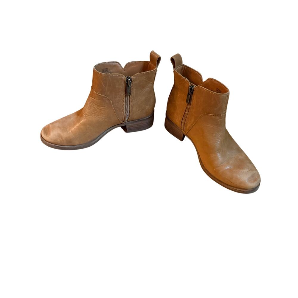 Vintage Lucky Brand Leather Basel Bootie